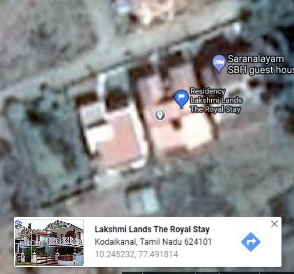 Lakshmi Lands - The Royal Stay コダイカナル エクステリア 写真